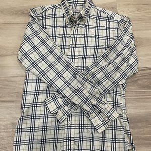 Men’s Burberry button down shirt, Small